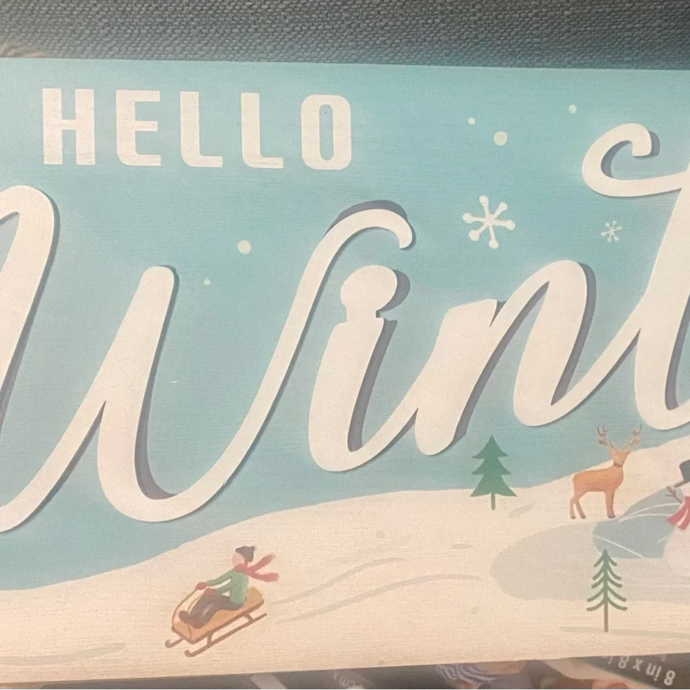 NWT….Ashland picture that says…Hello Winter - Picture 4 of 5